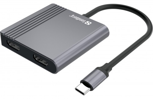 Sandberg 136-44 USB-C Dock 2xHDMI+USB+PD image 2