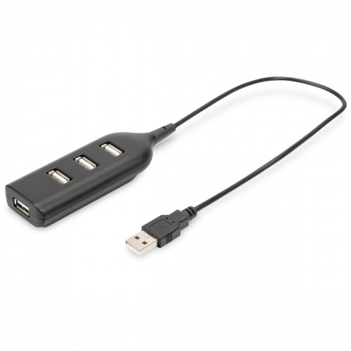 USB-разветвитель Digitus by Assmann AB-50001-1 Чёрный image 1