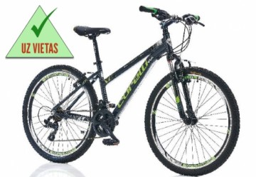 26" Corelli Via Lady 1.0 Black/Green