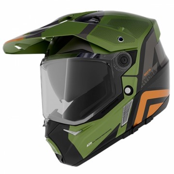 Axxis Helmets, S.a. Wolf DS HYDRA (M) B6 GreenMat ķivere