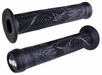 Stūres rokturi ODI Hucker Signature 160mm with Flange Black