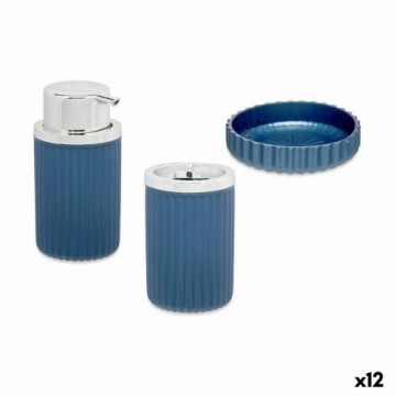 Berilo Набор для ванной Синий Пластик (12 штук)