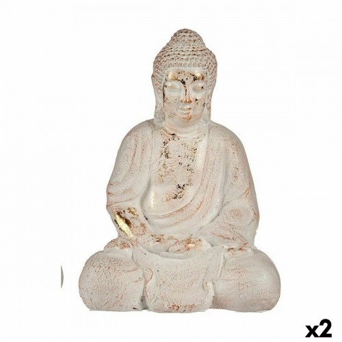 Ibergarden Dekoratīva figūra dārzam Buda Polirezīns 22,5 x 41,5 x 29,5 cm (2 gb.) image 1