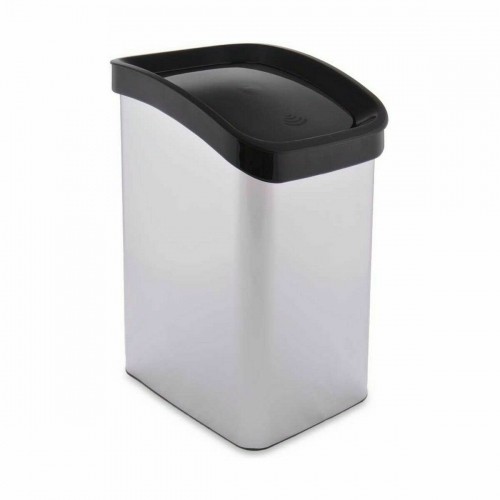 Berilo Atkritumu tvertne Pašizgāzējs Sudrabains Plastmasa 12 L (6 gb.) image 4