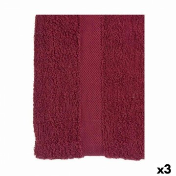 Berilo Банное полотенце Тёмно Бордовый 90 x 0,5 x 150 cm (3 штук)