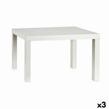 Gift Decor Вспомогательный стол Белый Деревянный 50 x 45 x 79 cm (3 штук)