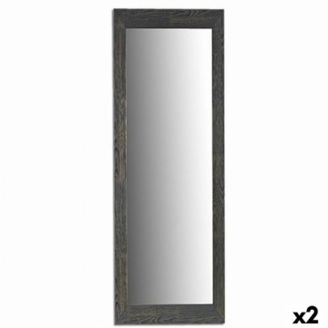 Gift Decor Sienas spogulis Pelēks Koks Stikls 53,5 x 155,5 x 1,5 cm (2 gb.)