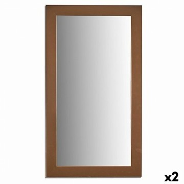Gift Decor Sienas spogulis Bronza Koks Stikls 64,3 x 84,5 x 1,5 cm (2 gb.)