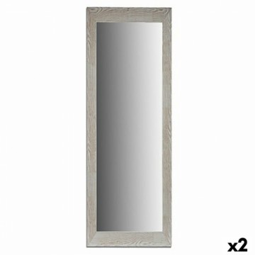 Gift Decor Sienas spogulis Koks Balts Stikls 53,3 x 155 x 2 cm (2 gb.)