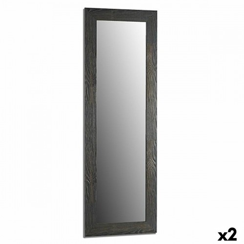 Gift Decor Sienas spogulis Pelēks Koks Stikls 46 x 136 x 2 cm (2 gb.) image 1