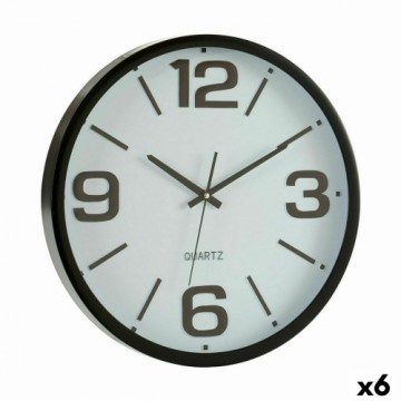 Gift Decor Настенное часы Стеклянный Пластик 40 x 5 x 40 cm (6 штук)