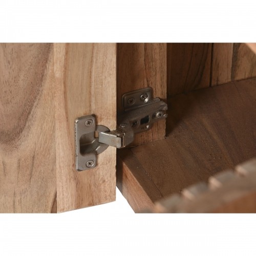 ТВ шкаф DKD Home Decor Коричневый Чёрный Натуральный Мрамор древесина акации 145 x 45 x 60 cm image 4