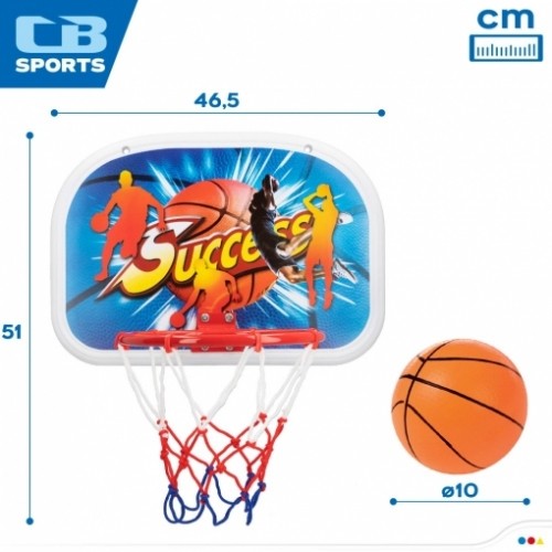 Color Baby Basketbola grozs (25 cm diam.) bērniem ar 13 cm bumbu CB42715 image 3