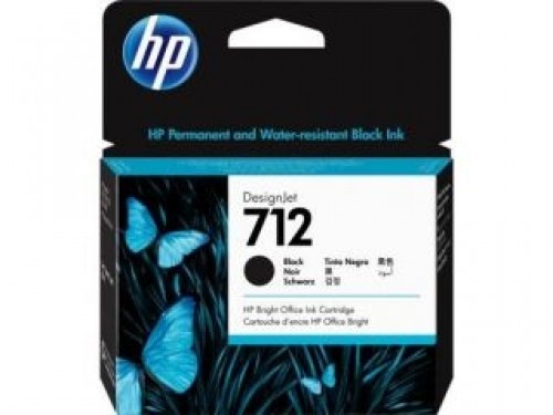HP  
         
       INK CARTRIDGE BLACK NO.712/80ML 3ED71A image 1