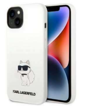 Karl Lagerfeld  
       -  
       iPhone 14 6,1 Silicone Choupette MagSafe 
     White