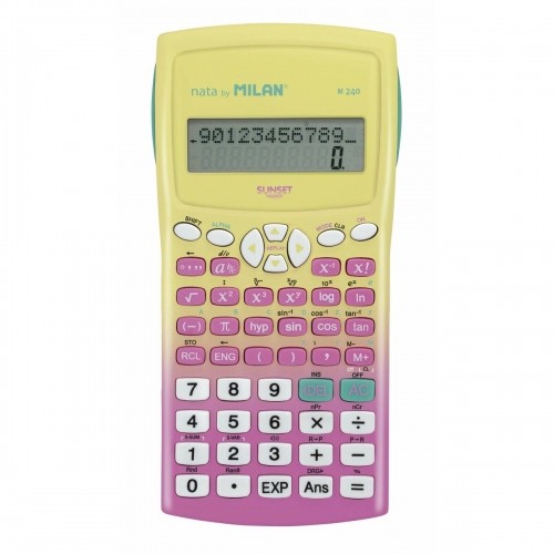 Научный калькулятор Milan M240 Жёлтый Розовый 16,7 x 8,4 x 1,9 cm image 1