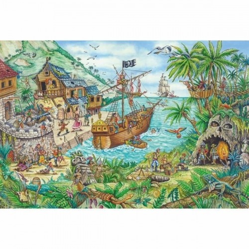 Puzle un domino komplekts Schmidt Spiele In the Pirate Bay Karogs 100 Daudzums image 3