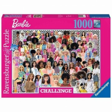 Puzle un domino komplekts Barbie 17159 1000 Daudzums