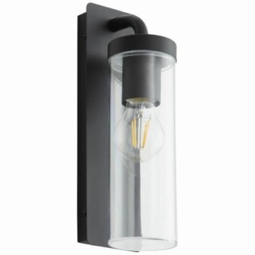 Настенный светильник Brilliant Aosta Чёрный Металл Пластик 25 W E27