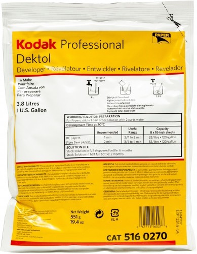 Kodak проявитель Dektol Pro 3,8 л (порошок) image 1