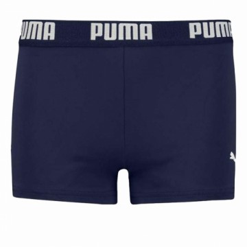 Zēnu Bokseršortu Peldbikses Puma Swim Logo Tumši zils