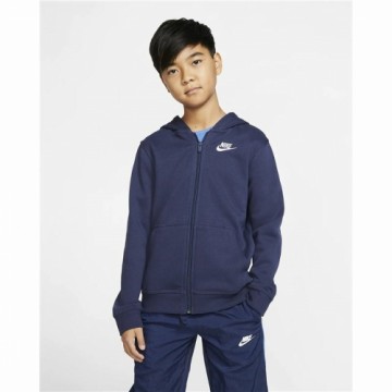 Bērnu Sporta Jaka Nike Sportswear Club Zils Tumši zils