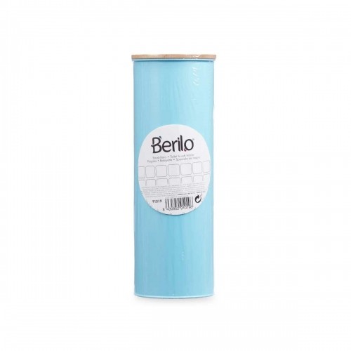 Berilo Tualetes Birste Zils Metāls Bambuss Plastmasa 9,5 X 27 X 9,5 cm (6 gb.) image 3