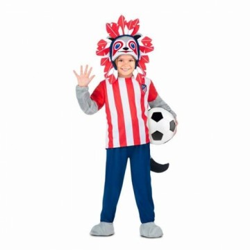 AtlÉtico Madrid Маскарадные костюмы для детей Atlético Madrid 5 Предметы Американский индеец