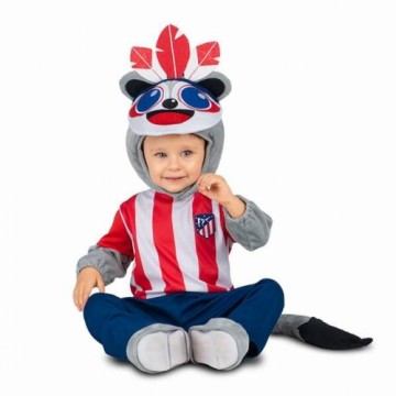 AtlÉtico Madrid Маскарадные костюмы для младенцев Atlético Madrid 5 Предметы Американский индеец