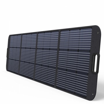 Портативное солнечное зарядное устройство Choetech мощностью 200 Вт с черной солнечной панелью (SC011)
