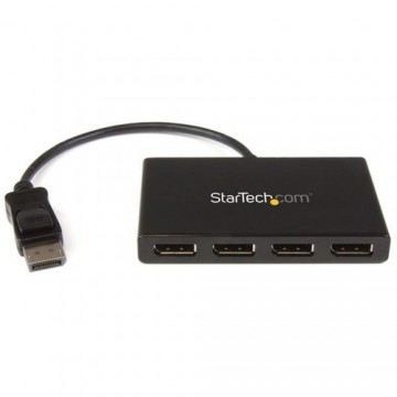 USB-разветвитель Startech MSTDP124DP Чёрный