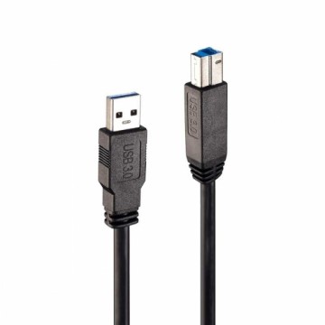 USB A uz USB B Kabelis LINDY 43098 10 m Melns