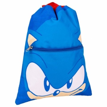 Детский рюкзак-мешок Sonic Синий 27 x 33 cm