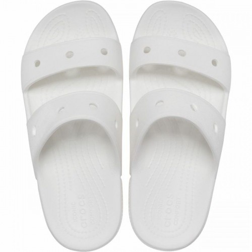 Pludmales sandales sievietēm Crocs Classic Balts image 2