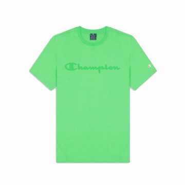 t-krekls Champion Crewneck Zaļš Vīriešu