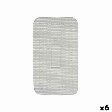 Berilo Neslīdošs dušas paklājs Pelēks PVC 69,3 x 40 x 1 cm (6 gb.)