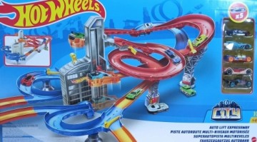 Mattel - Hot Wheels City Auto Lift Expressway Track Set