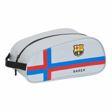 Дорожная сумка для обуви F.C. Barcelona Серый (34 x 15 x 18 cm)
