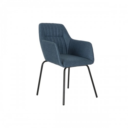 Krēsls DKD Home Decor Zils Melns 59,5 x 60,5 x 78 cm image 1