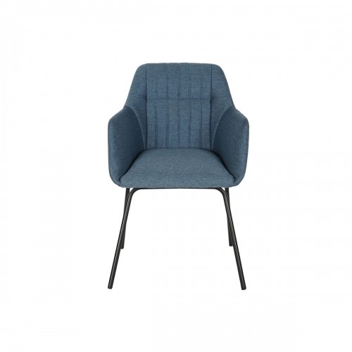 Krēsls DKD Home Decor Zils Melns 59,5 x 60,5 x 78 cm image 3