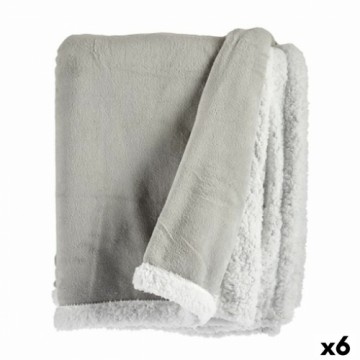 Gift Decor Одеяло Белый Светло-серый 130 x 1 x 170 cm (6 штук)