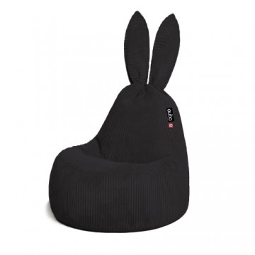 Qubo™ Baby Rabbit Onyx FEEL FIT sēžammaiss (pufs)