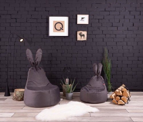 Qubo™ Baby Rabbit Cinnamon FEEL FIT пуф (кресло-мешок) image 2