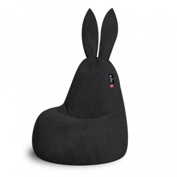 Qubo™ Daddy Rabbit Onyx FEEL FIT пуф (кресло-мешок)