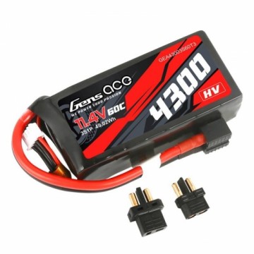Battery Gens Ace 4300mAh 11.4V 60C 3S1P z XT60|T-Plug