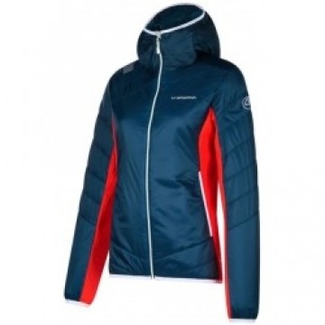 La Sportiva Alpine Tech Jaka AEQUILIBRIUM Insulation Hoody W M Storm Blue/Cherry Tomato