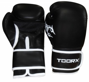 Boxing gloves TOORX PANTHER 12oz black  leather