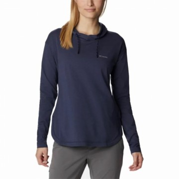 Sieviešu Sporta Krekls ar Kapuci Columbia Sun Trek™ Tumši Zils