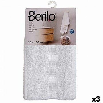 Berilo Vannas dvielis Balts 70 x 130 cm (3 gb.)
