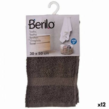 Berilo Банное полотенце Серый 30 x 50 cm (12 штук)